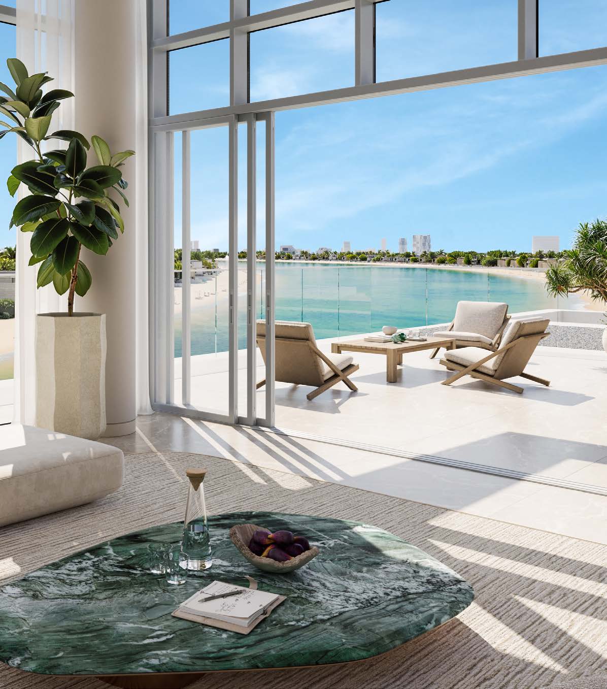 Penthouse living room